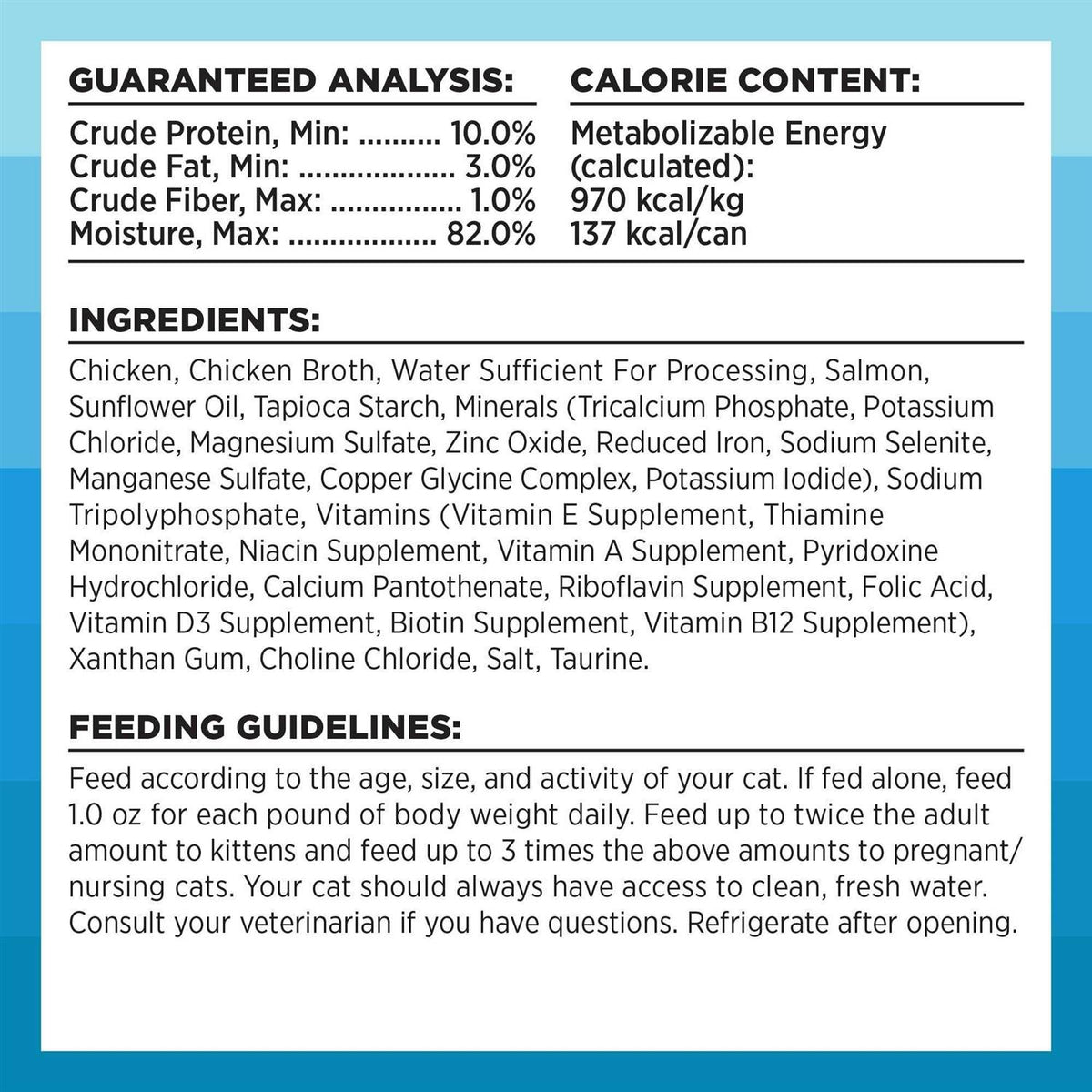 Chicken Recipe Shredded Canned Cat Food U5134