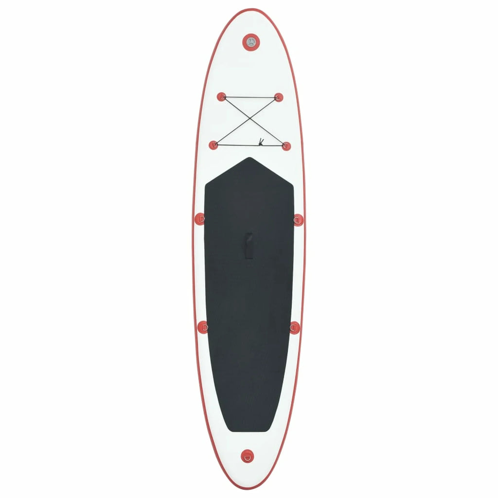 Inflatable Paddle Board Set with Oar, Fin, Hand Pump, Repair Kit and Carrying Bag E7418