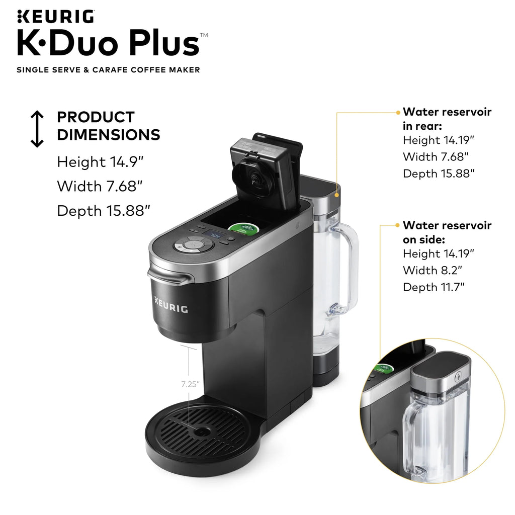 Single Serve & Carafe Coffee Maker Y85018