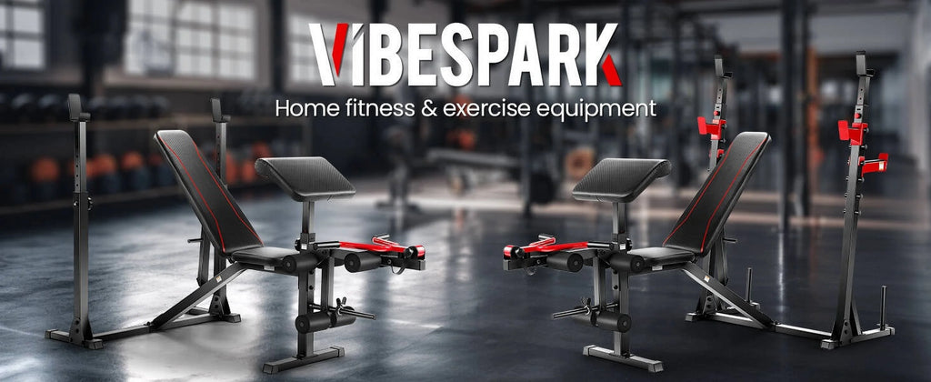 900LBS Adjustable Weight Bench with Barbell Rack N73161