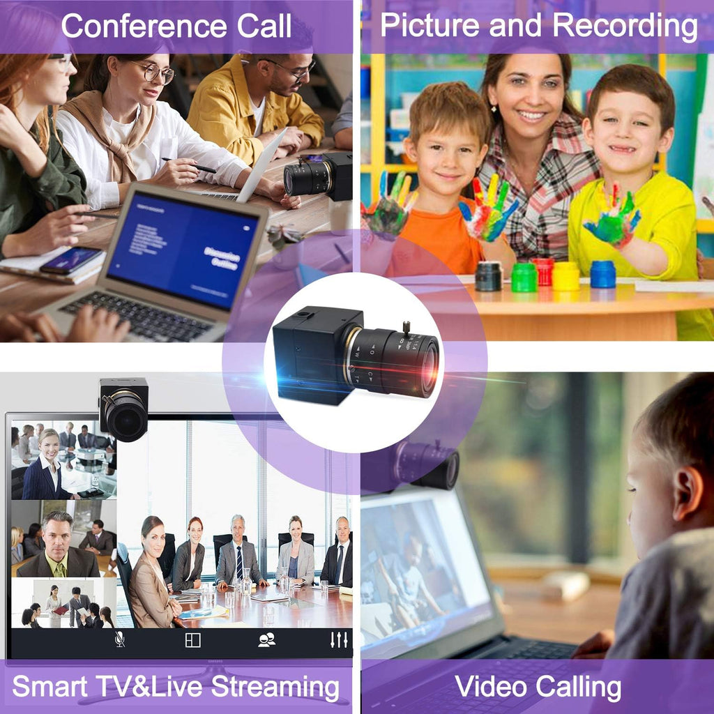 2.8-12mm Varifocal Lens USB Camera 1080P Web Camera X40524