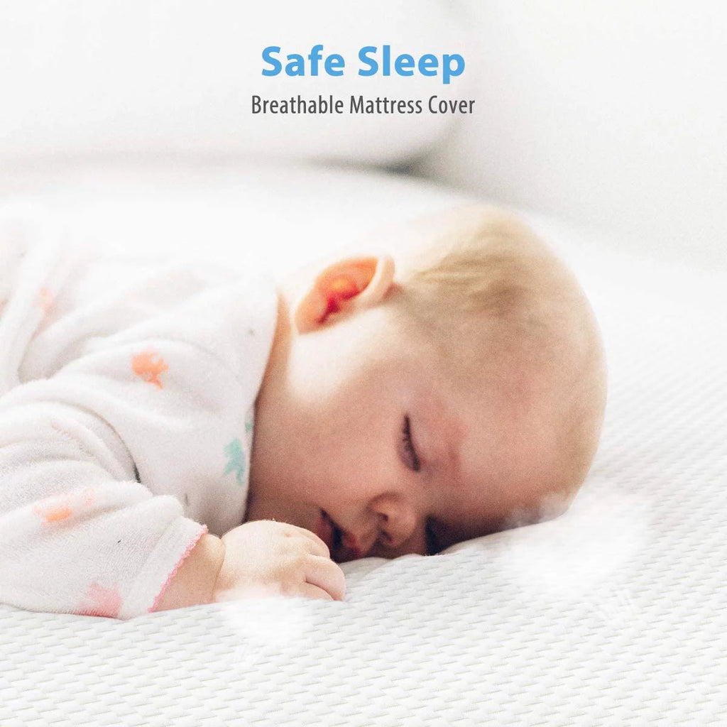 Dual Sided 6 inch 2-in-1 Foam Crib and Toddler Mattress E207196
