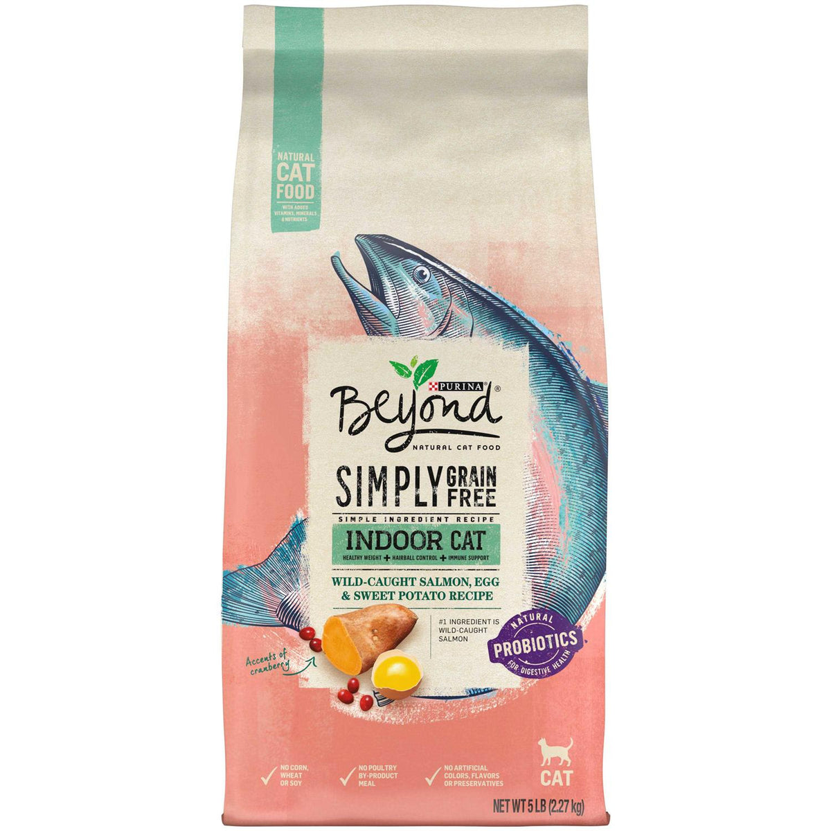 Grain Free Natural Dry Cat Food Salmon R517