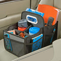 Black Car Seat Organizer with Movable Dividers G4319