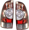Tail Light Assembly LED Clear Lens Set of 2 E438
