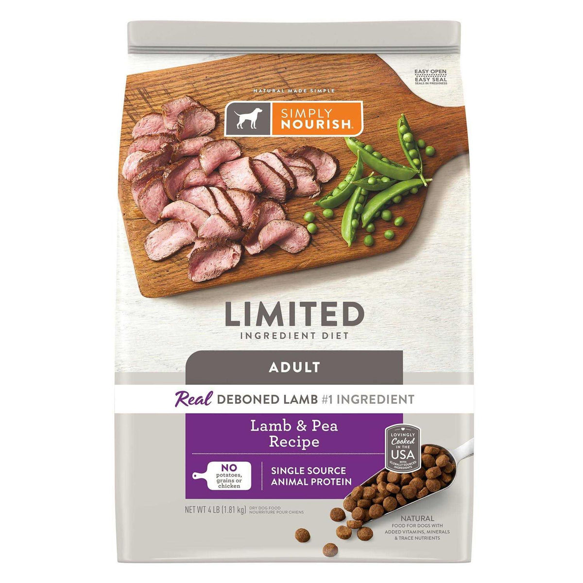 Limited Ingredient Diet Adult Dry Dog Food T100