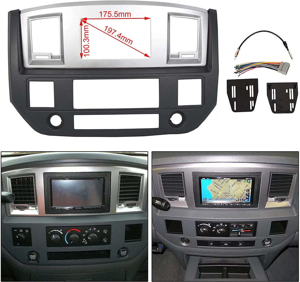 Double Din Dash Install Bezel Kit I15313