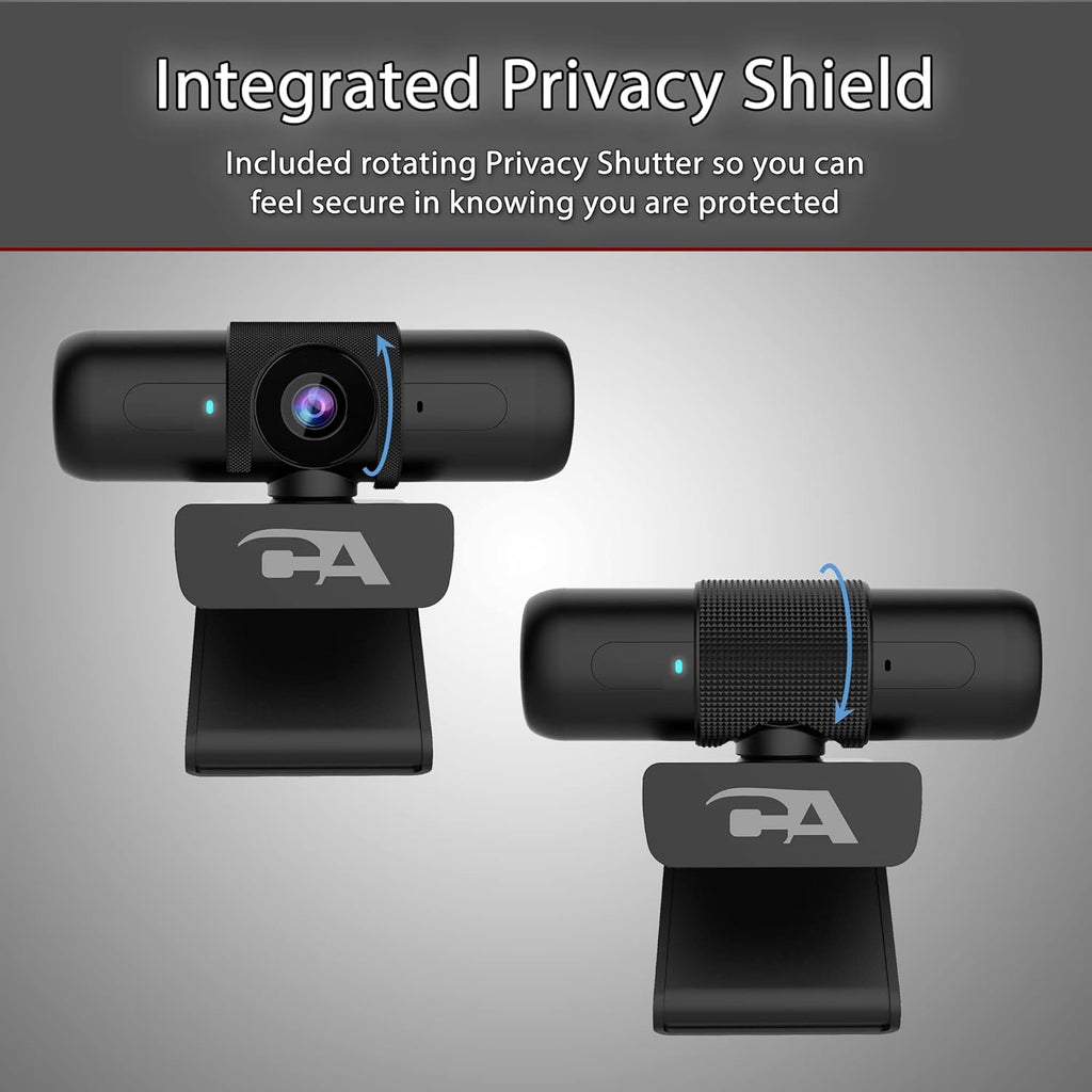 1080p 5MP USB Webcam with Dual Omnidirectional Microphones K1402