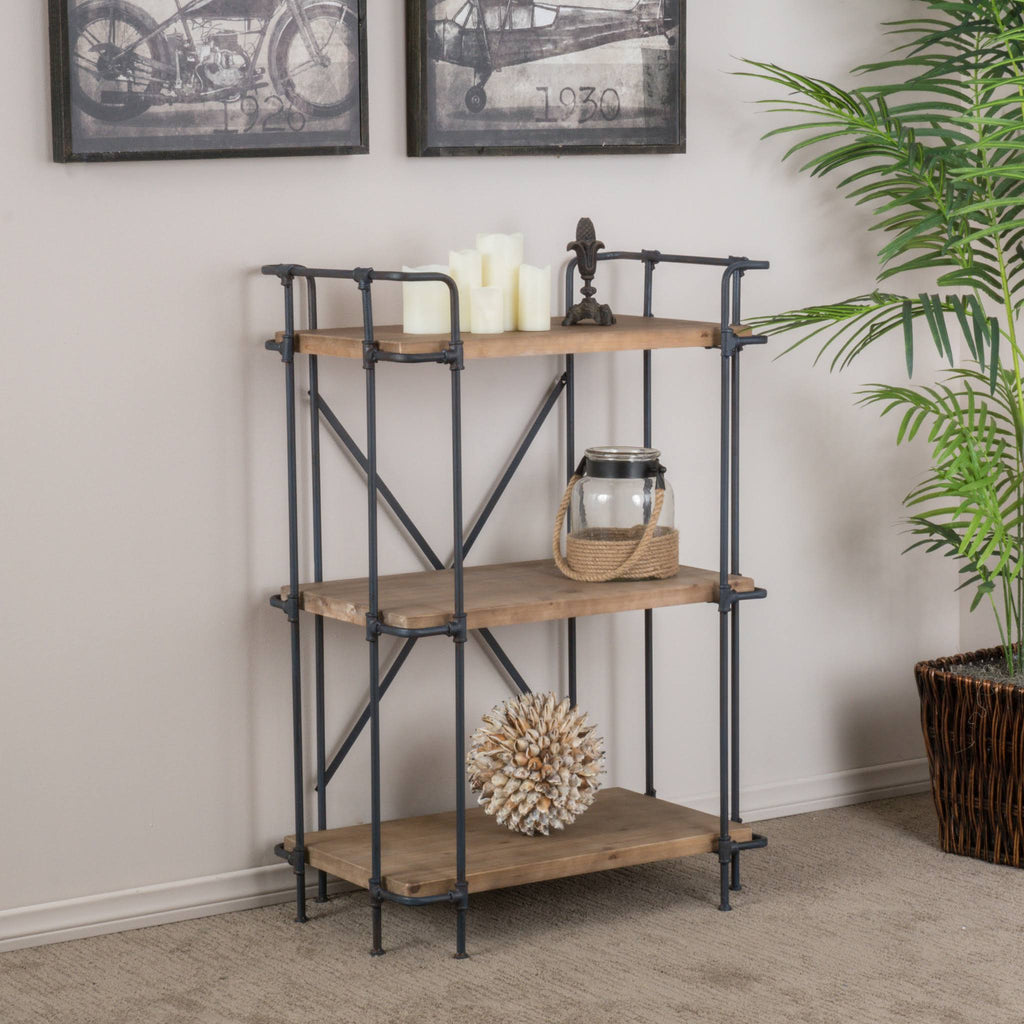 3-Shelf Bookcase N505