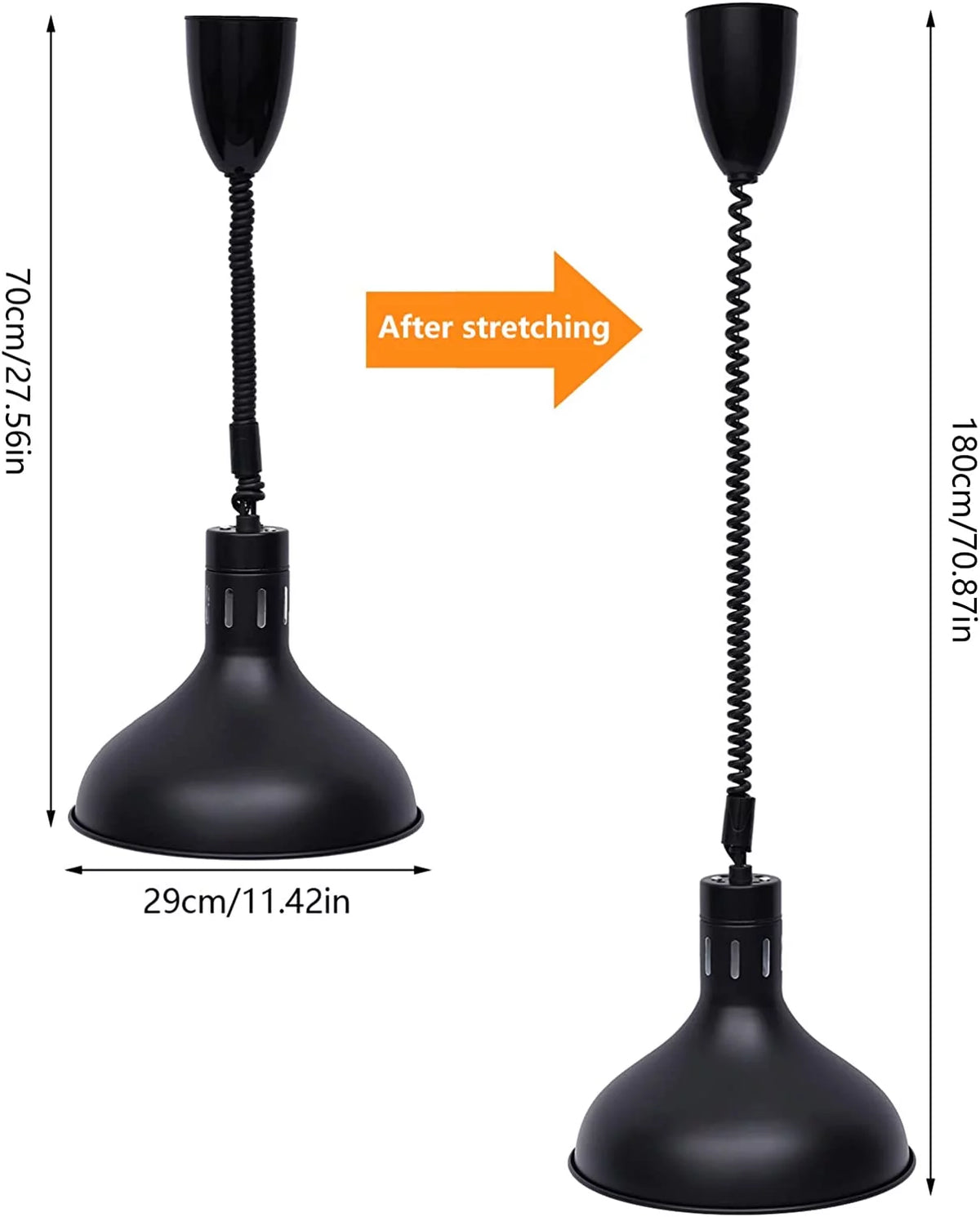 250W Hanging Food Warmer Lamp Y94852