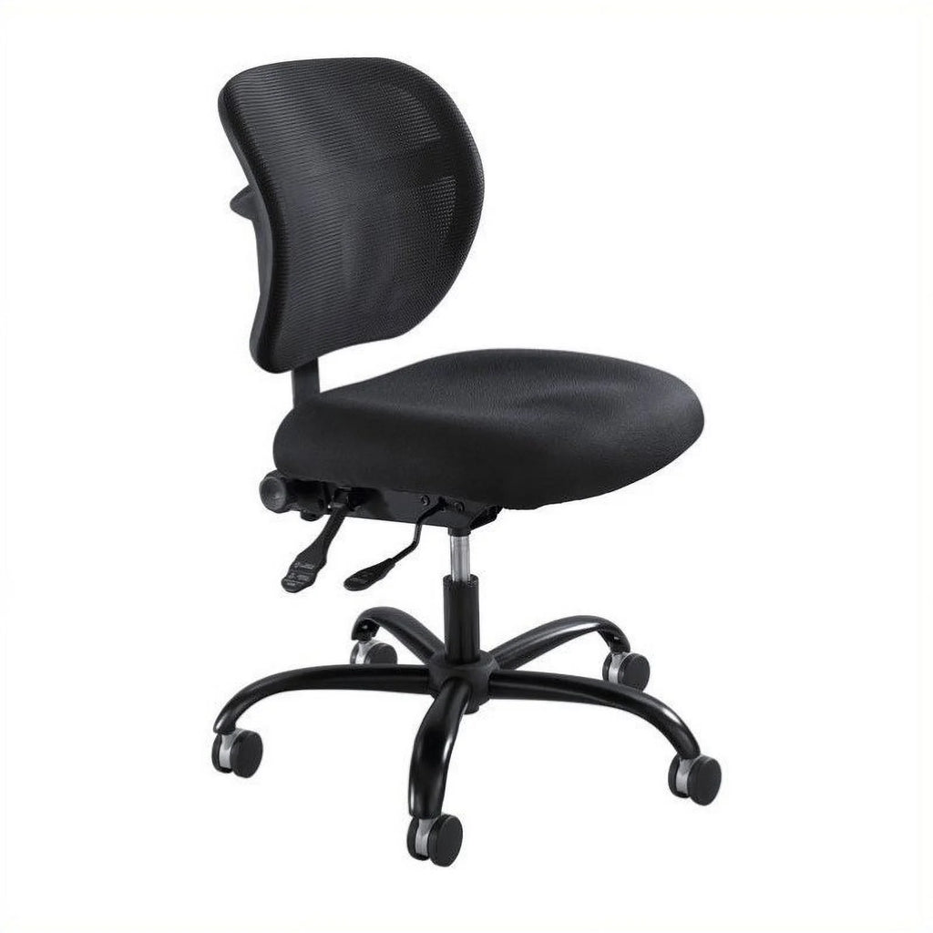Black Mesh Big and Tall Office Chair A2209