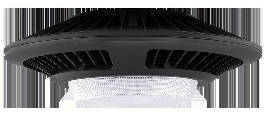 Bronze Garage Ceiling LED with Prismatic Lens C496835