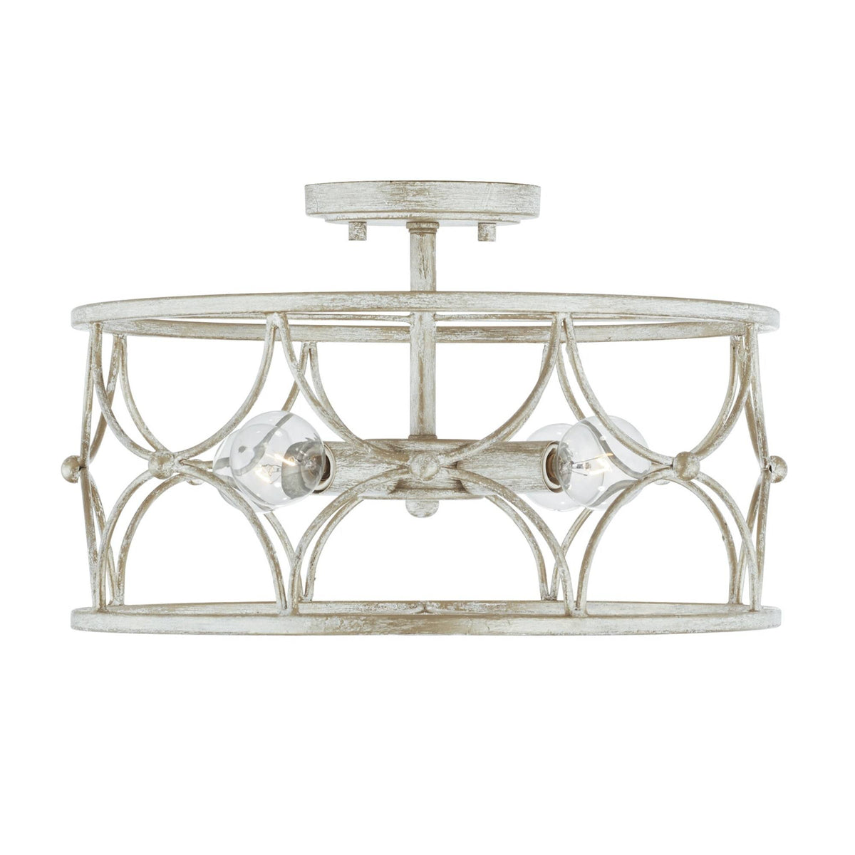 4 Light Semi Flush Mount C2101