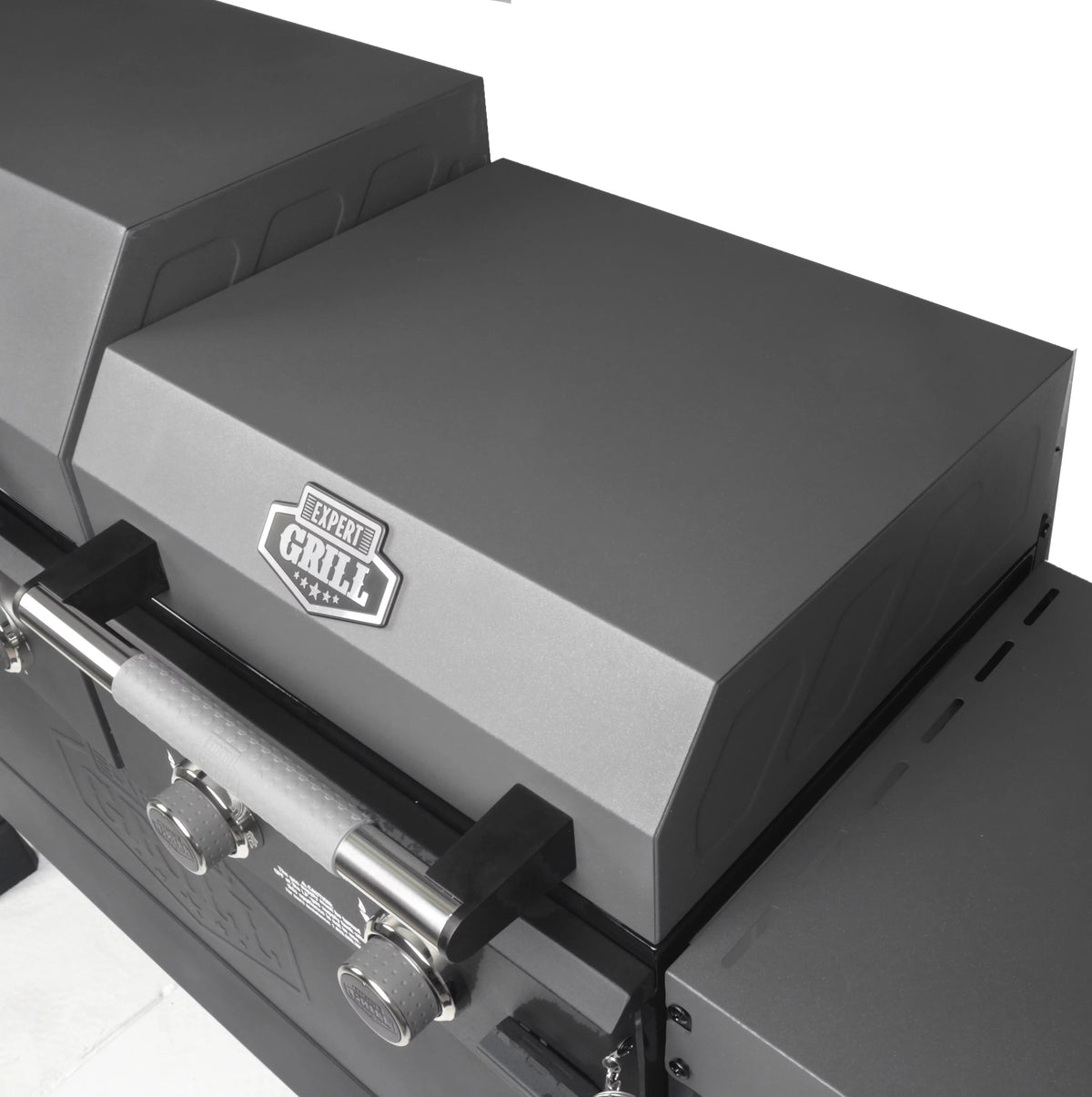 Black 5 Burner Propane Gas Grill and Griddle C2575