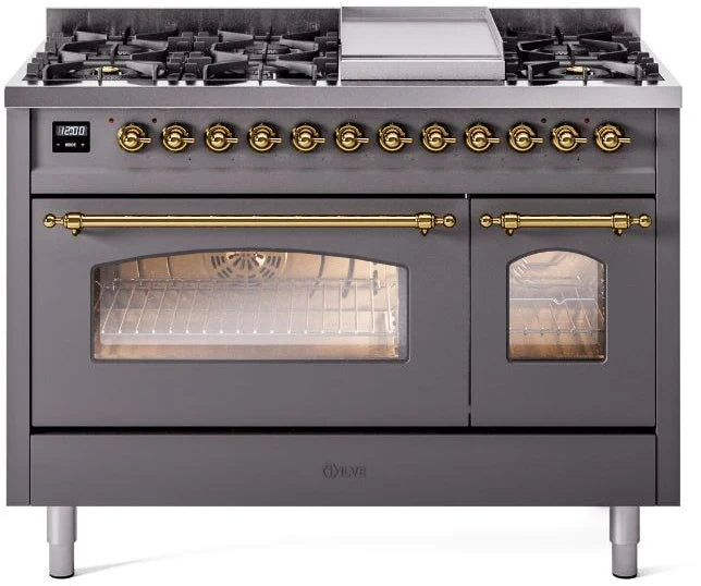 48 Dual Fuel Propane Gas Range V4823