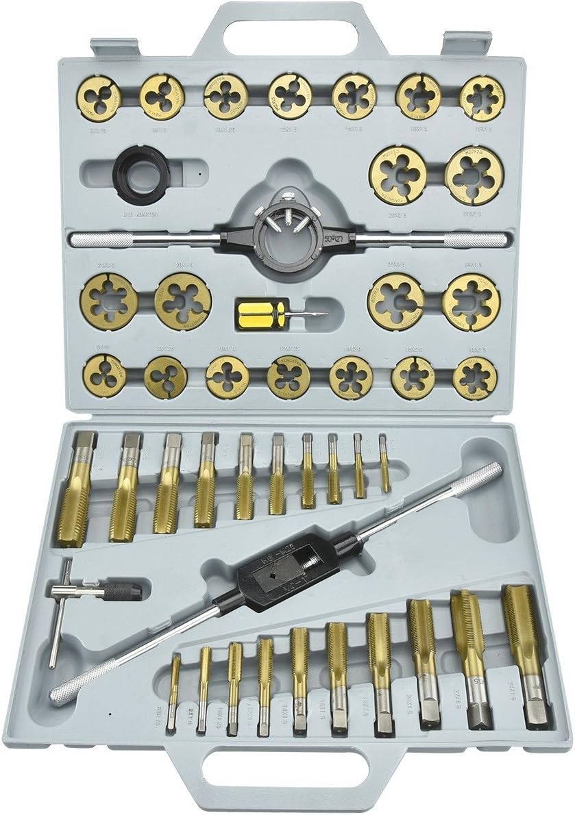 45 Piece Titanium Tap & Die Set Q14402