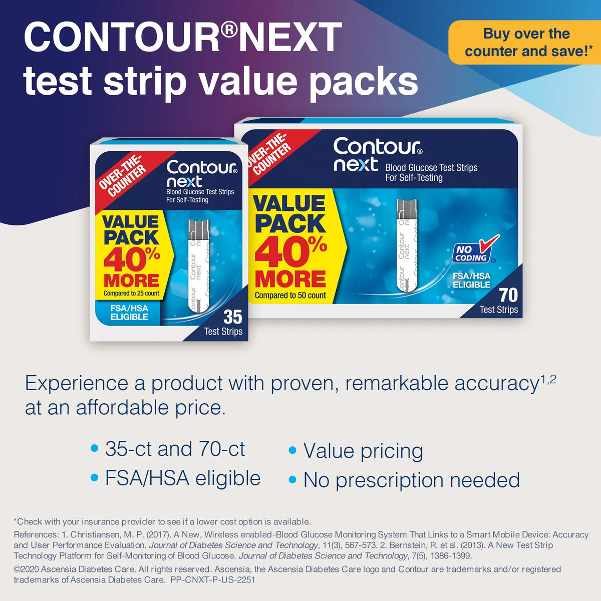 Contour Next Blood Glucose Test Strips, 100 Ct V453638