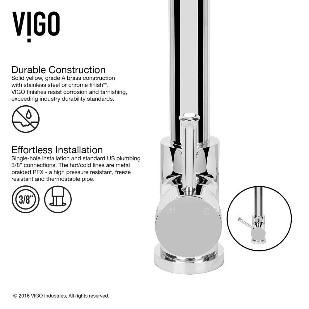 Chrome Pull-Out Spray Kitchen Faucet O45333