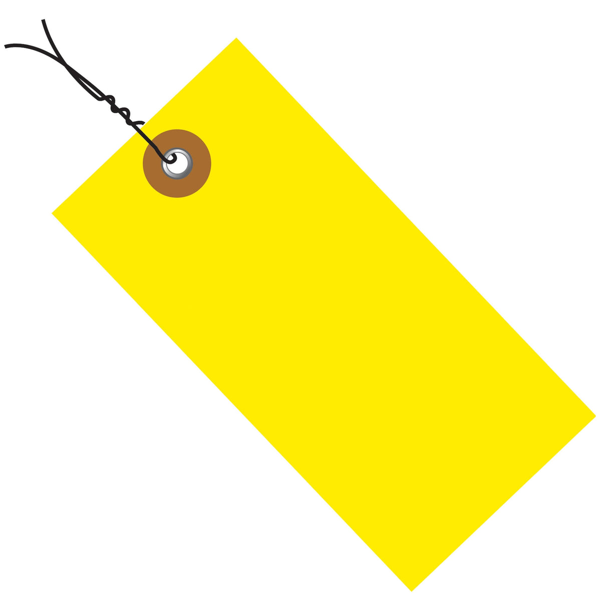 Yellow Tyvek Pre-Wired Shipping Tag Case/100 A998