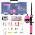 Fishing Pole and Reel Set with Tackle Box E8525