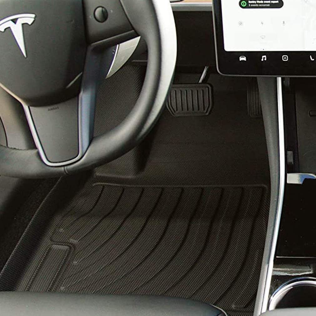 Tesla Model 3 Floor Mats Complete Set All-Weather Cargo Liner Trunk Floor Mat T9452