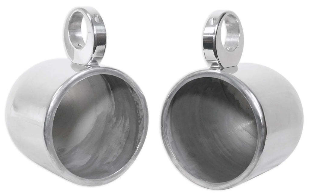 8" 360° Swivel Chrome Tower Speaker Pods A304