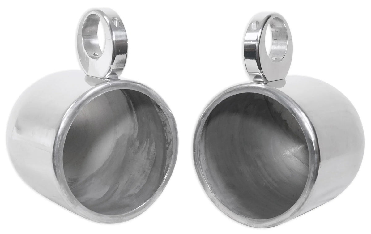 8" 360° Swivel Chrome Tower Speaker Pods A304