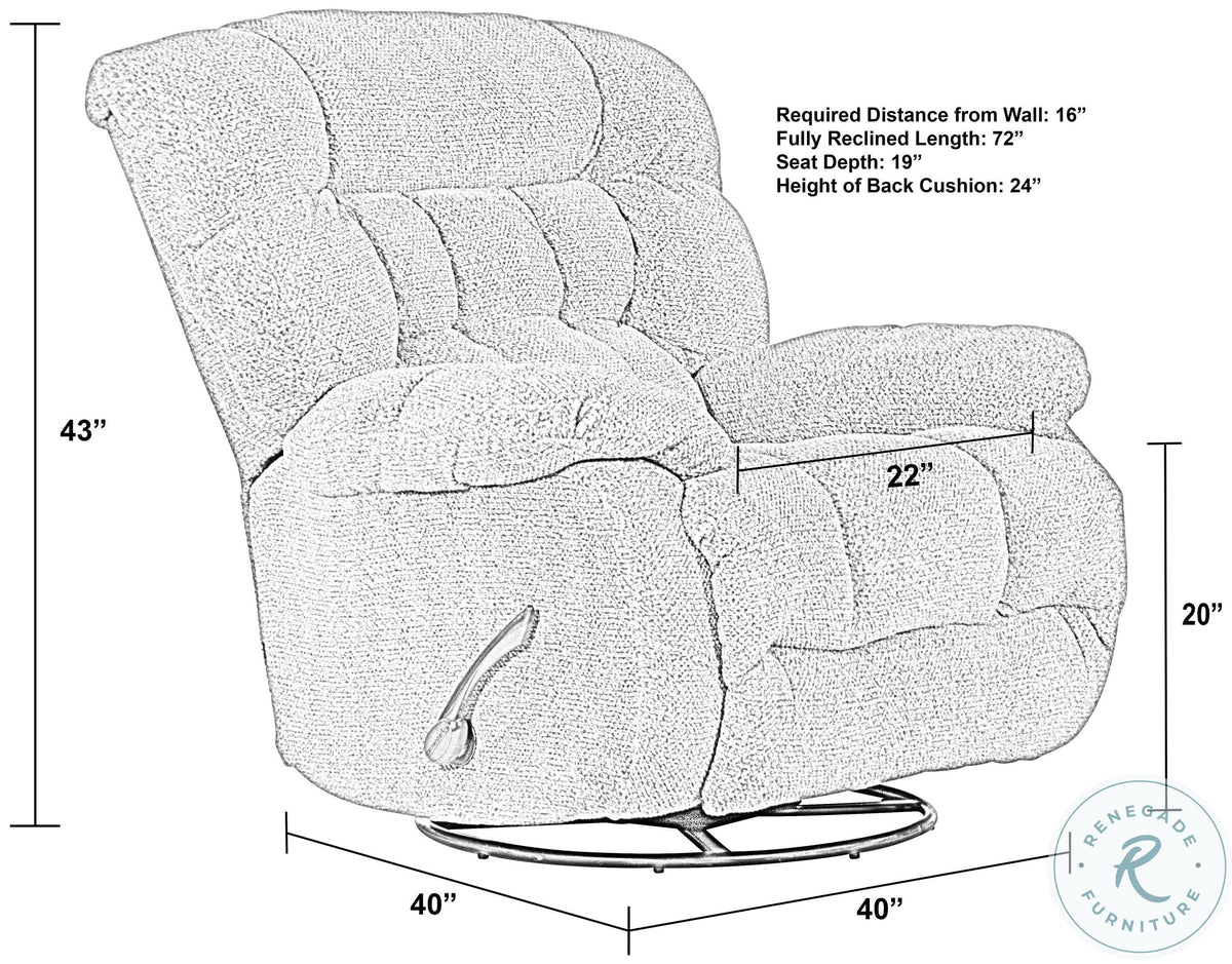 Chaise Rocker Recliner L69956