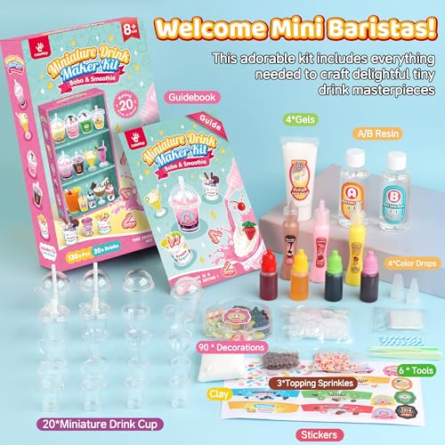 20 PCS Miniature Drink Marker Kit L789