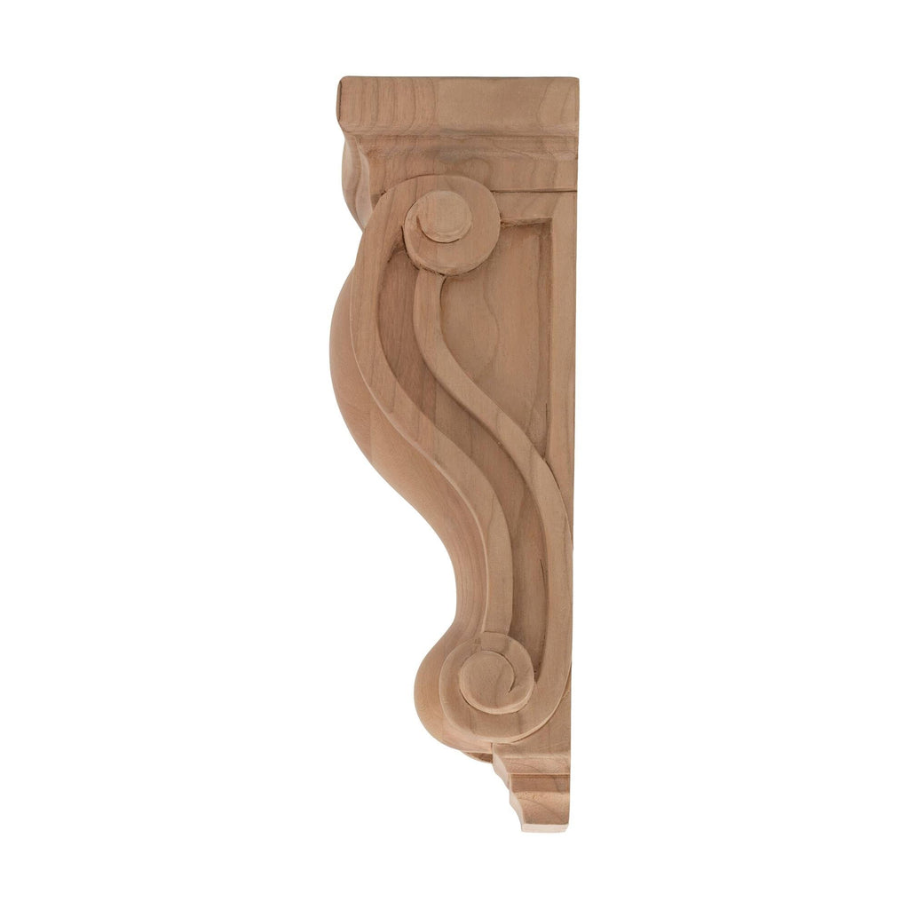 Small Plain Wood Corbel B832