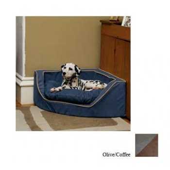 Overstuffed Corner Dog Bed Q44126