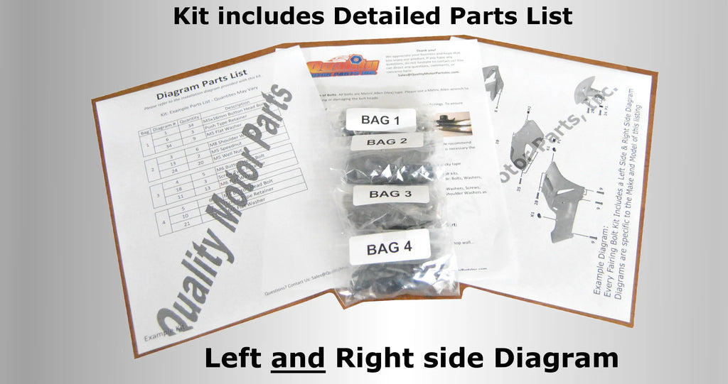 Fairing Bolt Kit for Yamaha YZF-R6 Z999594