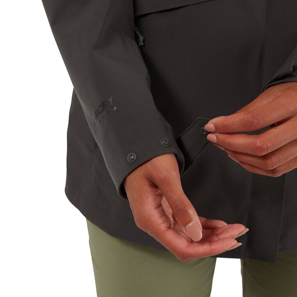 Womens Waterproof Jacket Charcoal 10 G427