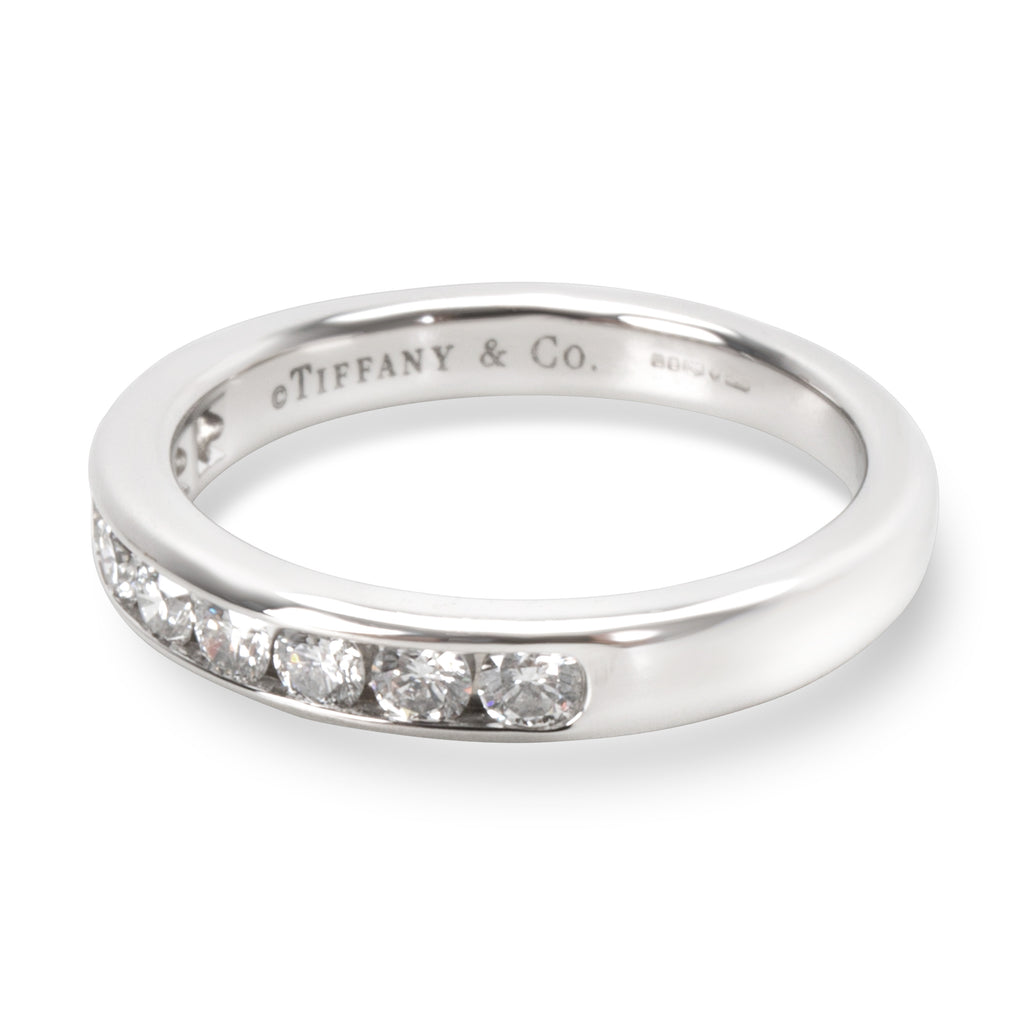 Platinum 9 Diamond Wedding Band 1/3 Ctw Pre-Owned S484