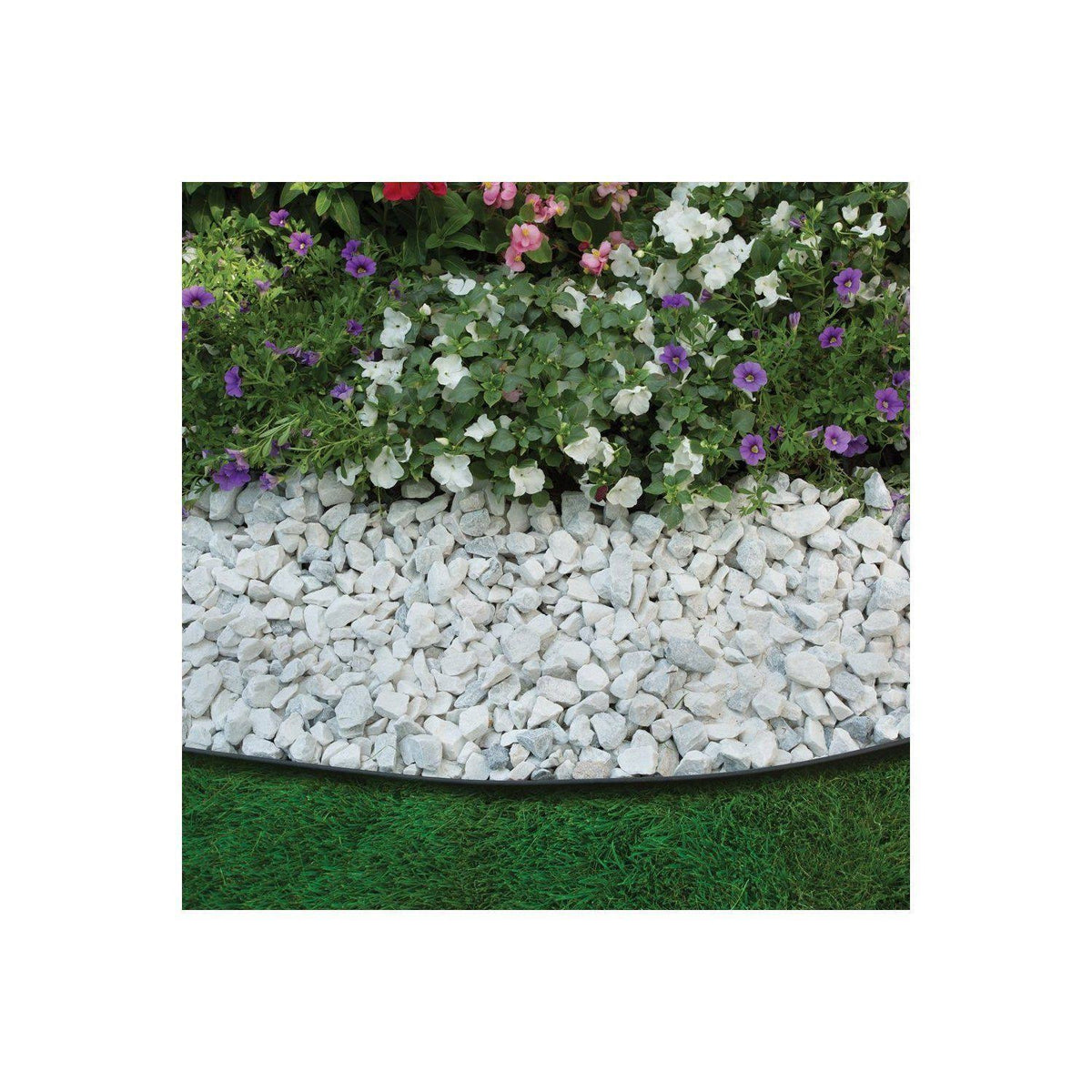Plastic No-Dig Landscape Edging Kit, 100-Feet O762379