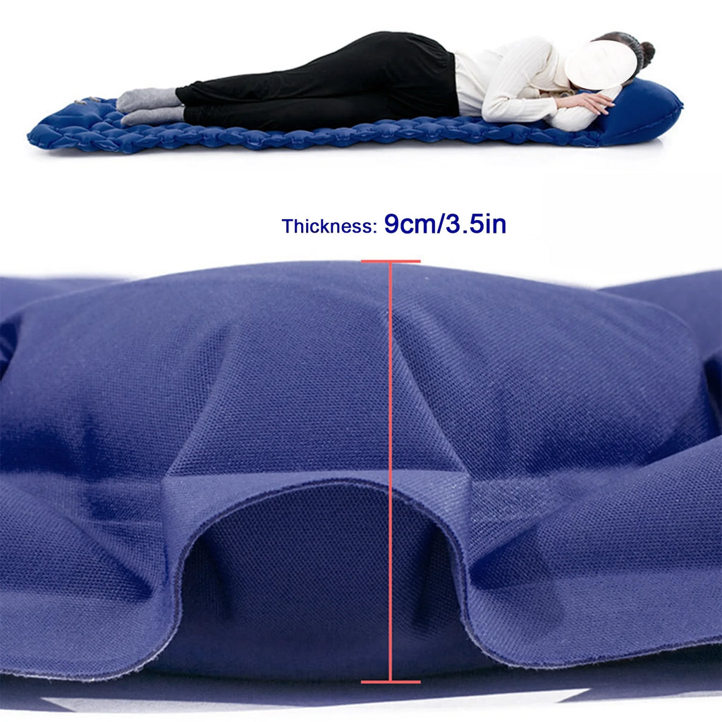 Lightweight Backpacking Sleeping Pad with Air Pillow J931