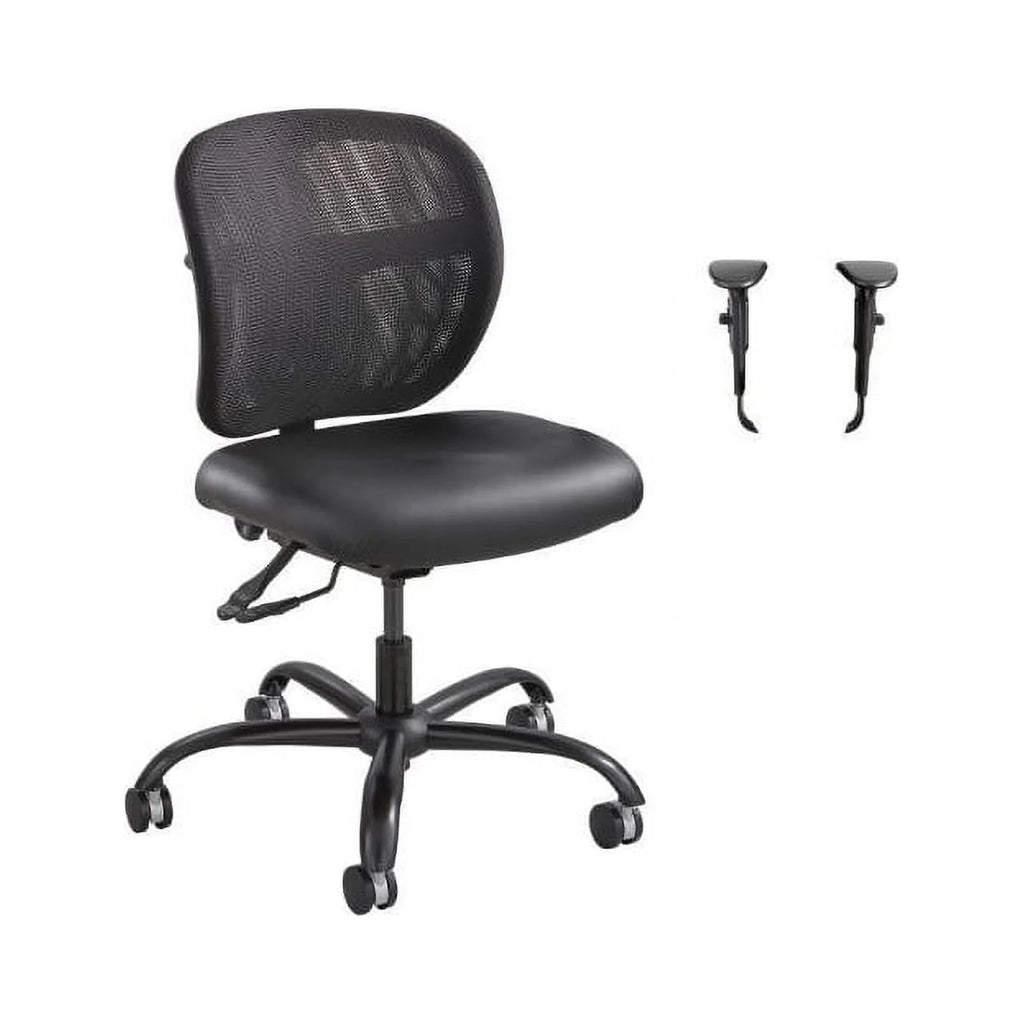 Black Mesh Big and Tall Office Chair A2209