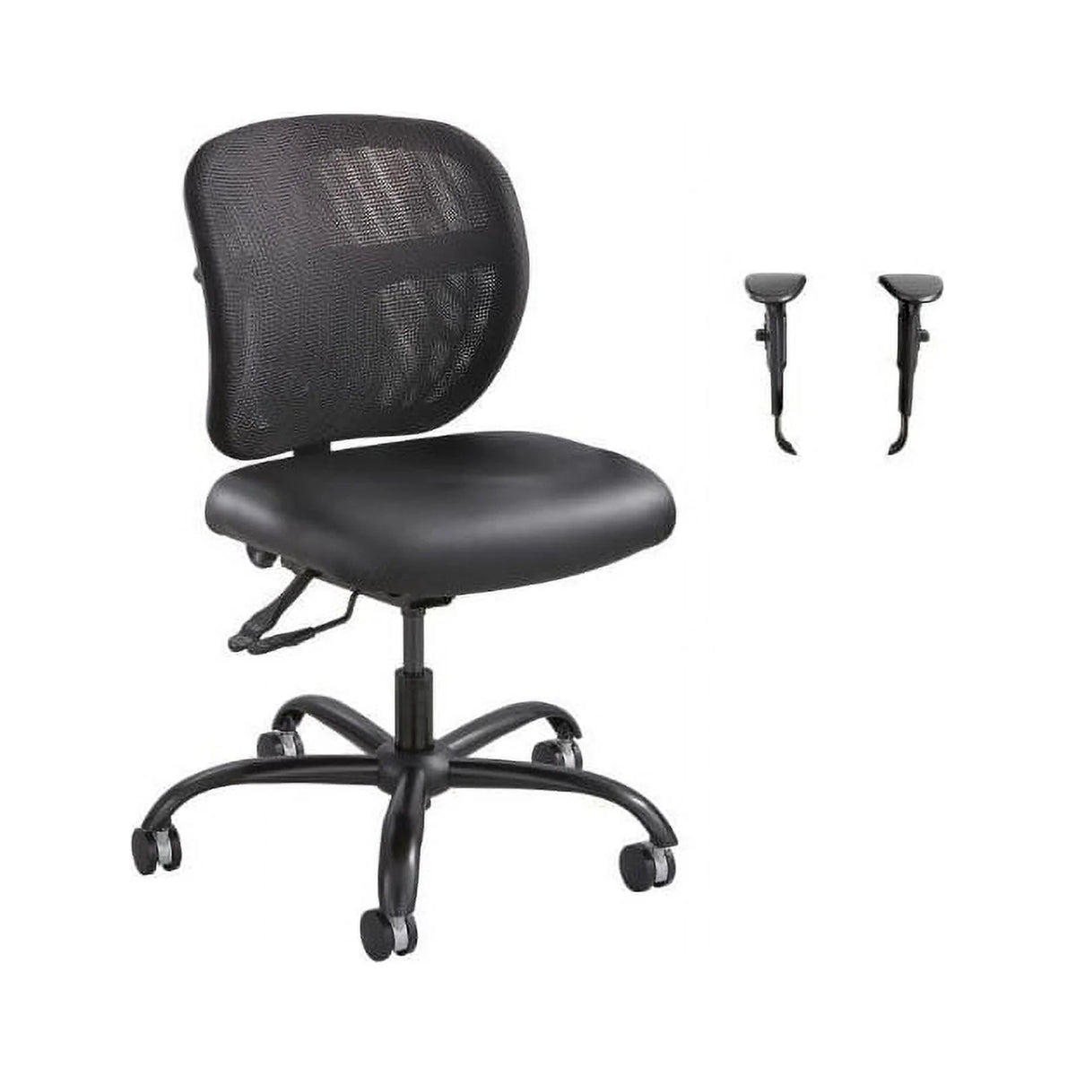Black Mesh Big and Tall Office Chair A2209
