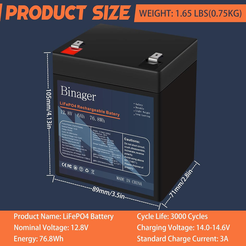 12v 100ah Lithium Iron Phosphate Battery U23383