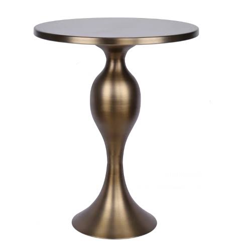 Matte Golden Bronze Accent Table X680