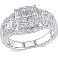 14kt White Gold Diamond Engagement Ring S70775