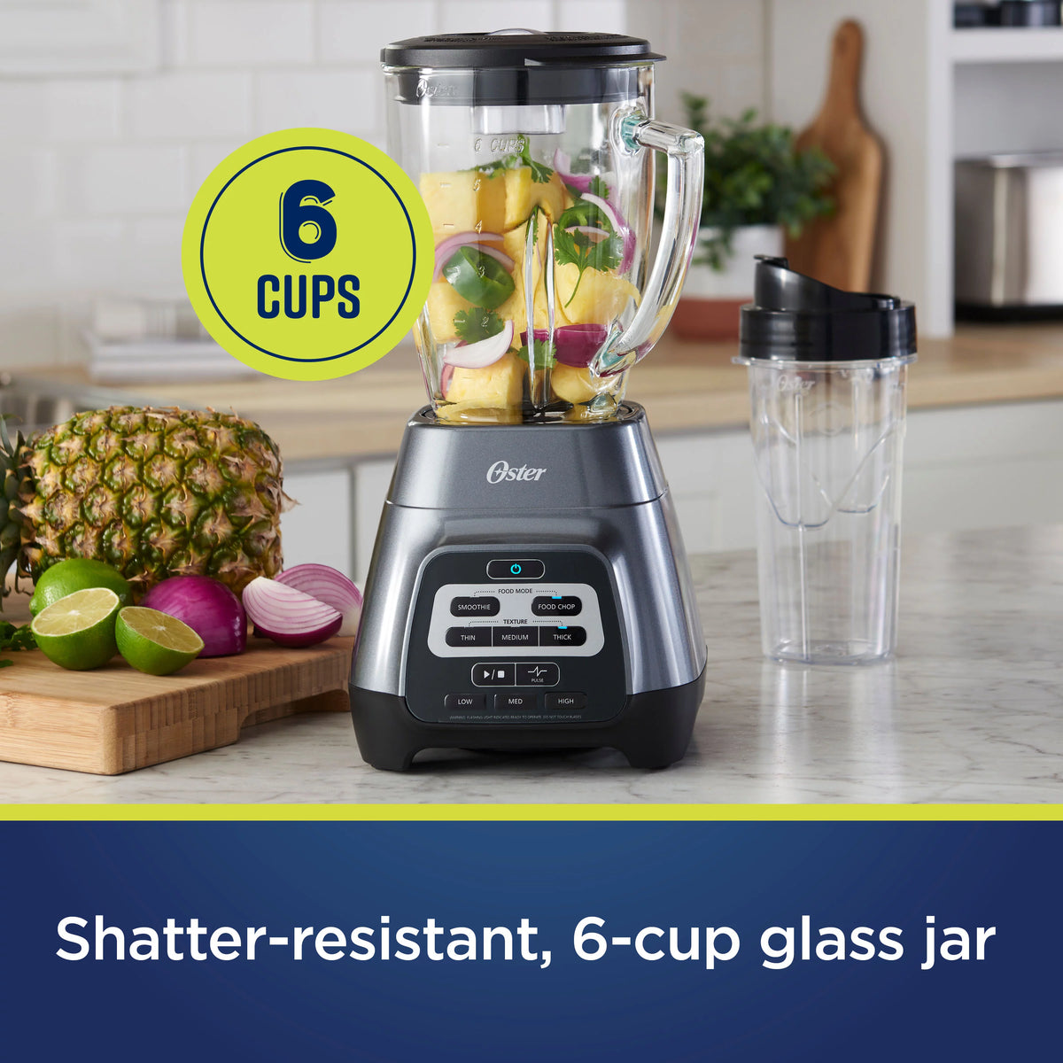 Blender with Blend-N-Go Cup and Glass Jar N4248