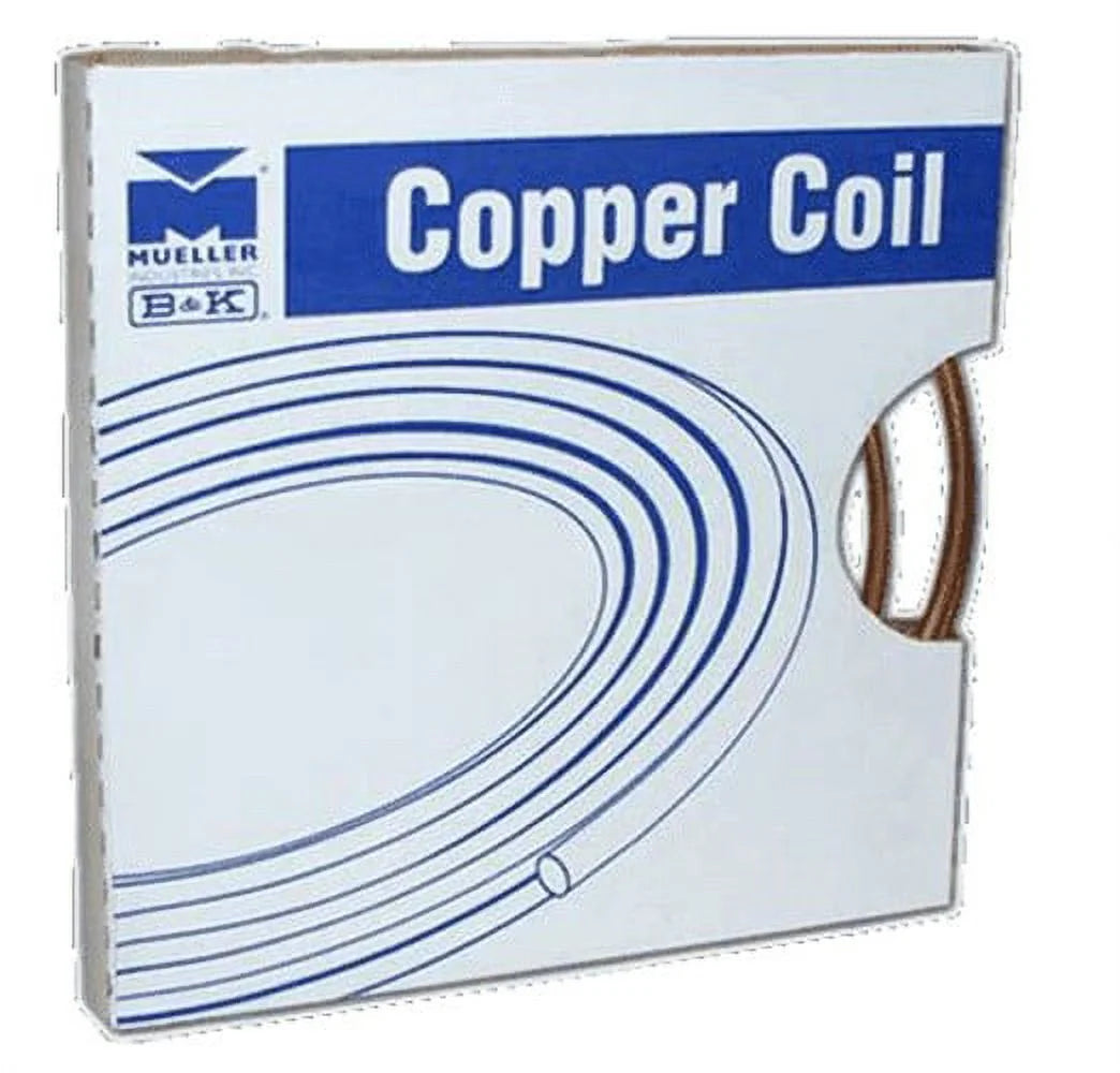 5/8 in x 10 ft Copper Refrigeration Coil Tubing F326072