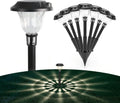 Solar Power Path Lights Warm White LED Landscape Lighting T359046