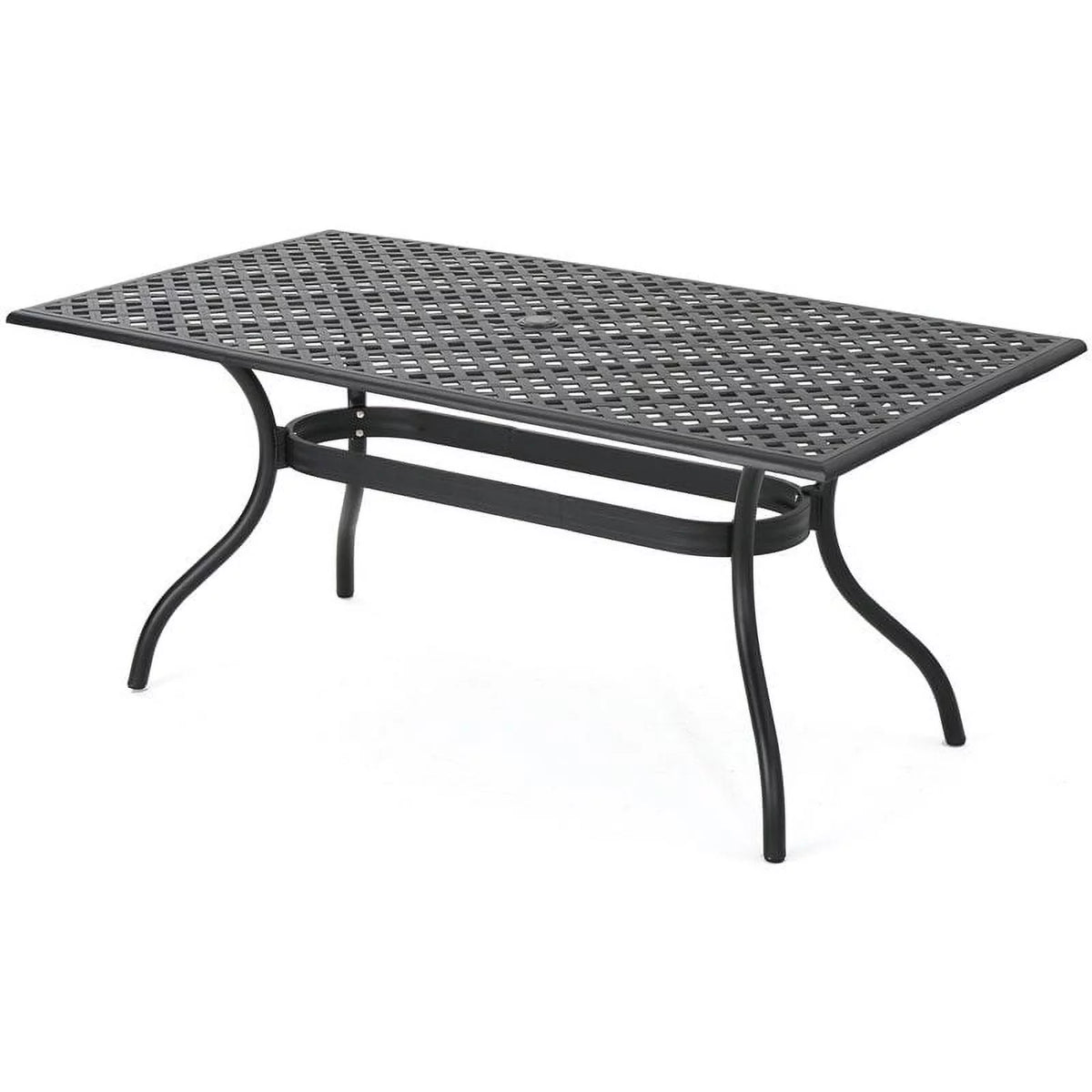 68" Cast Aluminum Patio Dining Table N31851