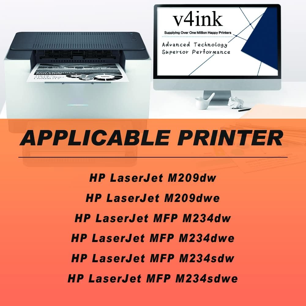 Compatible Toner Cartridge Replacement for HP 134A Black Pack of 2 B924