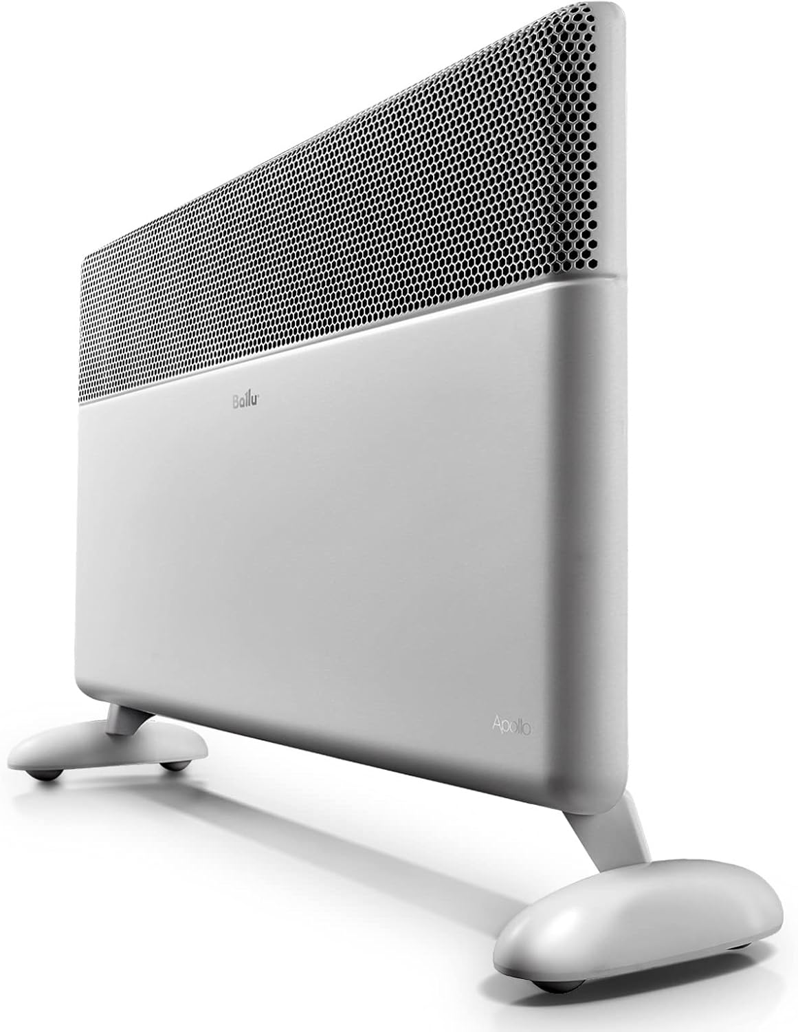 Portable Convection Panel Space Heater, 1500W, Freestanding Wall Mount, TFT Digital Display Touch Screen Panel, Adjustable Thermostat N912449