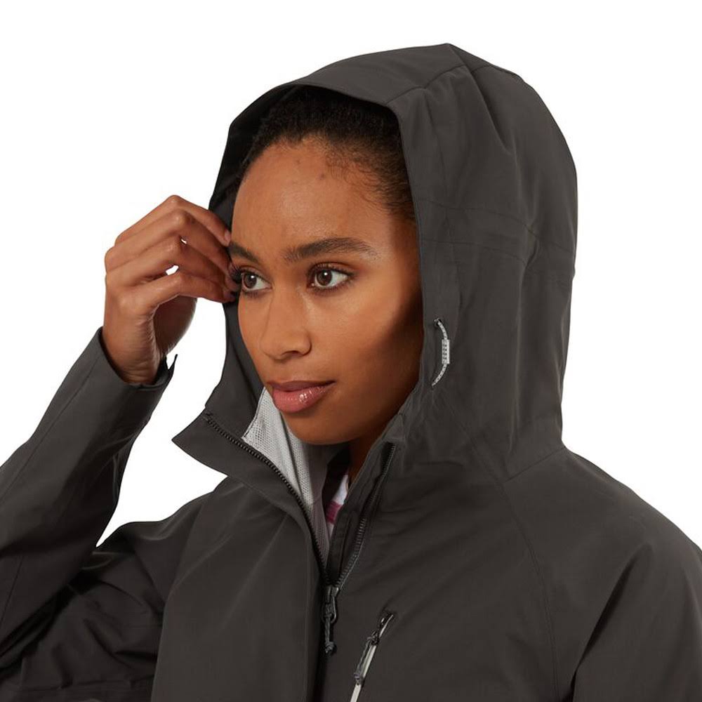 Womens Waterproof Jacket Charcoal 10 G427