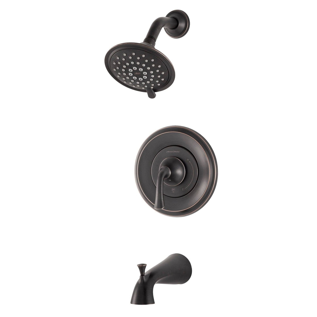 Brushed Nickel Tub and Shower Trim Package S341