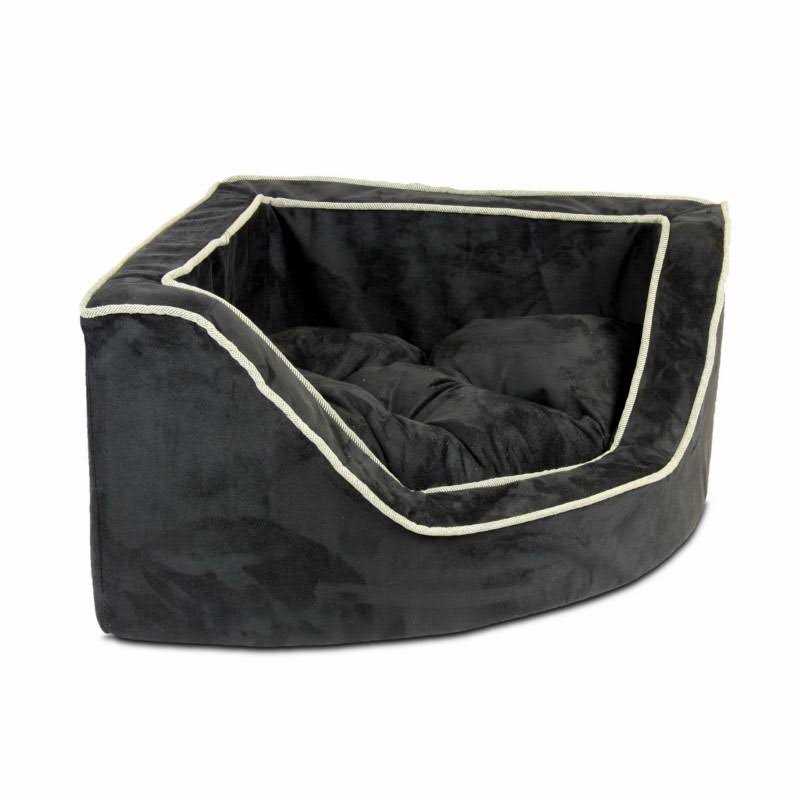 Overstuffed Corner Dog Bed Q44126